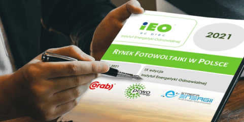 Cover Image for Premiera raportu Instytut Energetyki Odnawialnej „Raport Rynek Fotowoltaiki w Polsce 2021