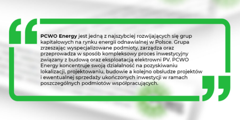 Cover Image for PCWO Energy złotym partnerem IX raportu “Rynek Fotowoltaiki w Polsce”