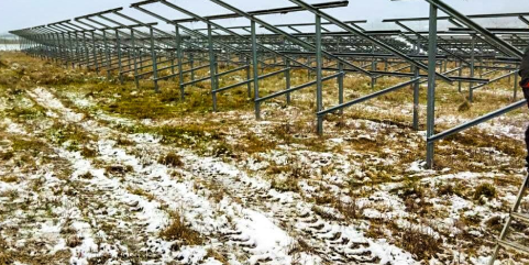 Cover Image for Photovoltaic farm in Podkarpackie Voivodeship – installation work continued